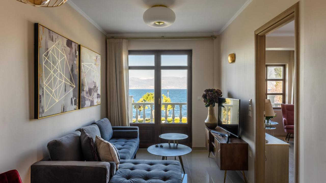 Villa Filoxenia - By The Sea - Up To 12 Guests Kato Rodini ห้อง รูปภาพ